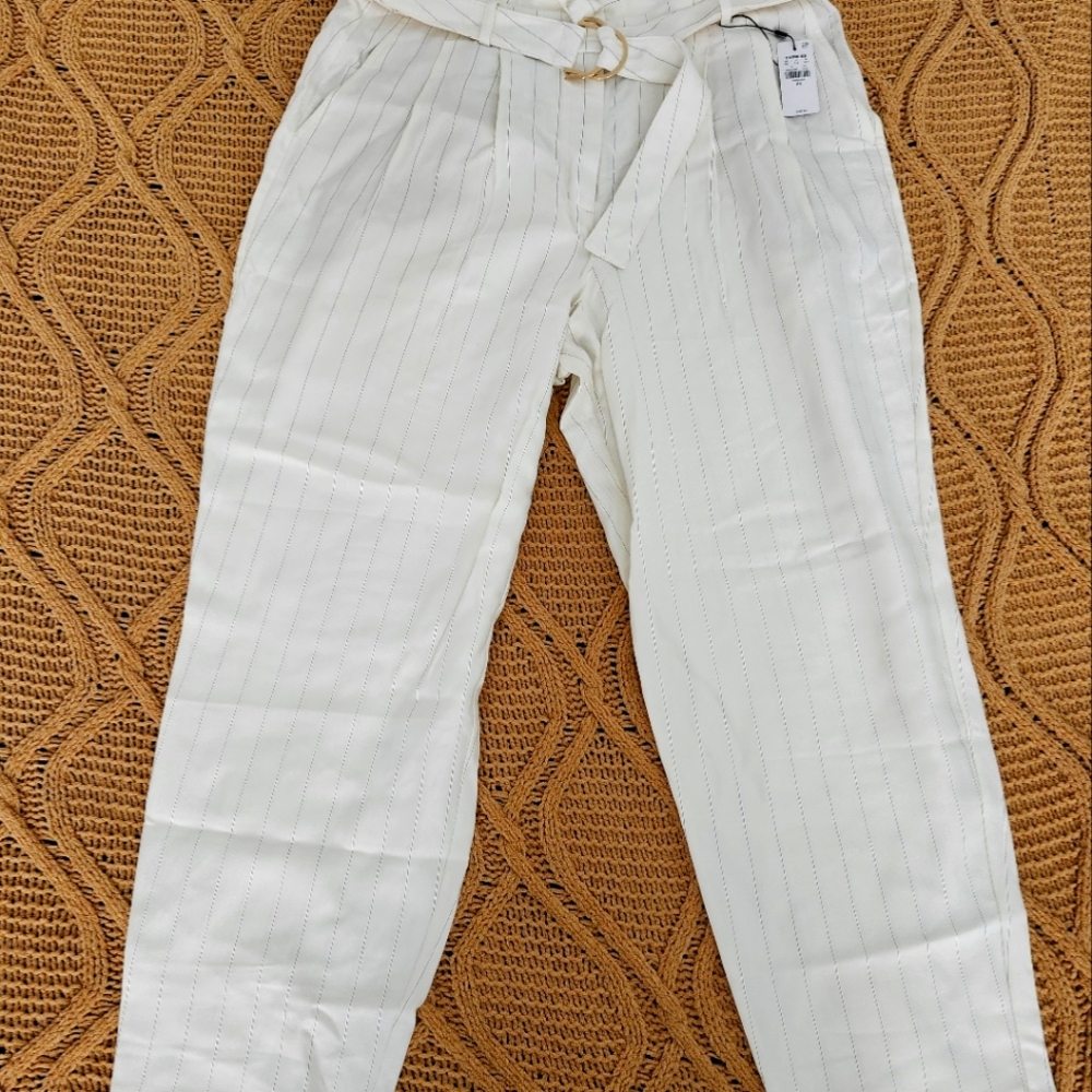 Paperboy Pinstripe Tapered Pants